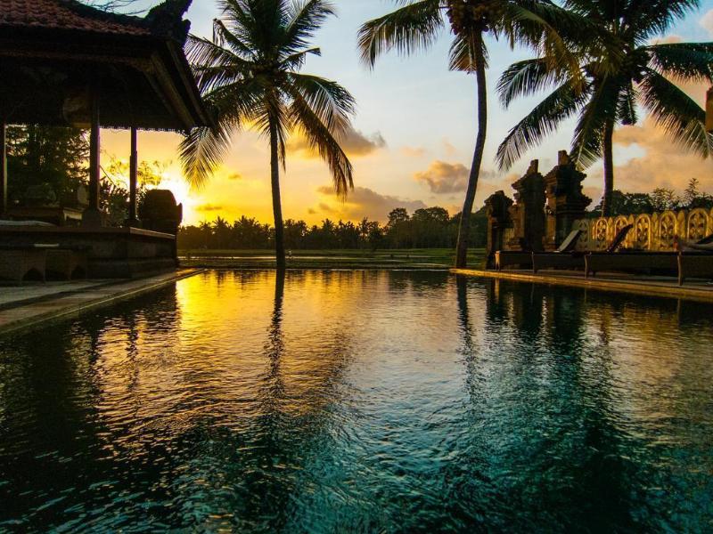 Green Field Hotel And Bungalow Убуд Экстерьер фото